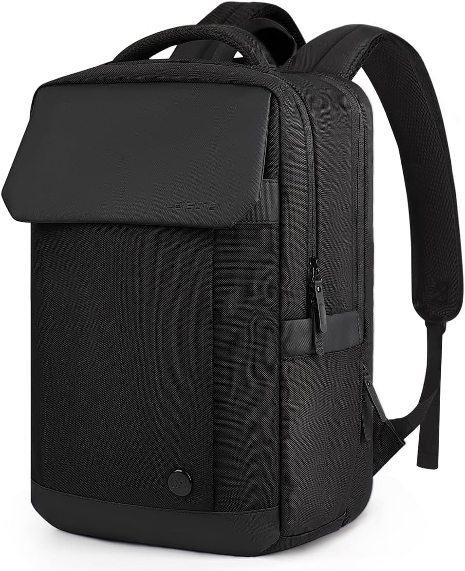 Carry on Backpack for Man Women,Extra Large Travel Bussiness Waterproof Backpack,BLACK,00595