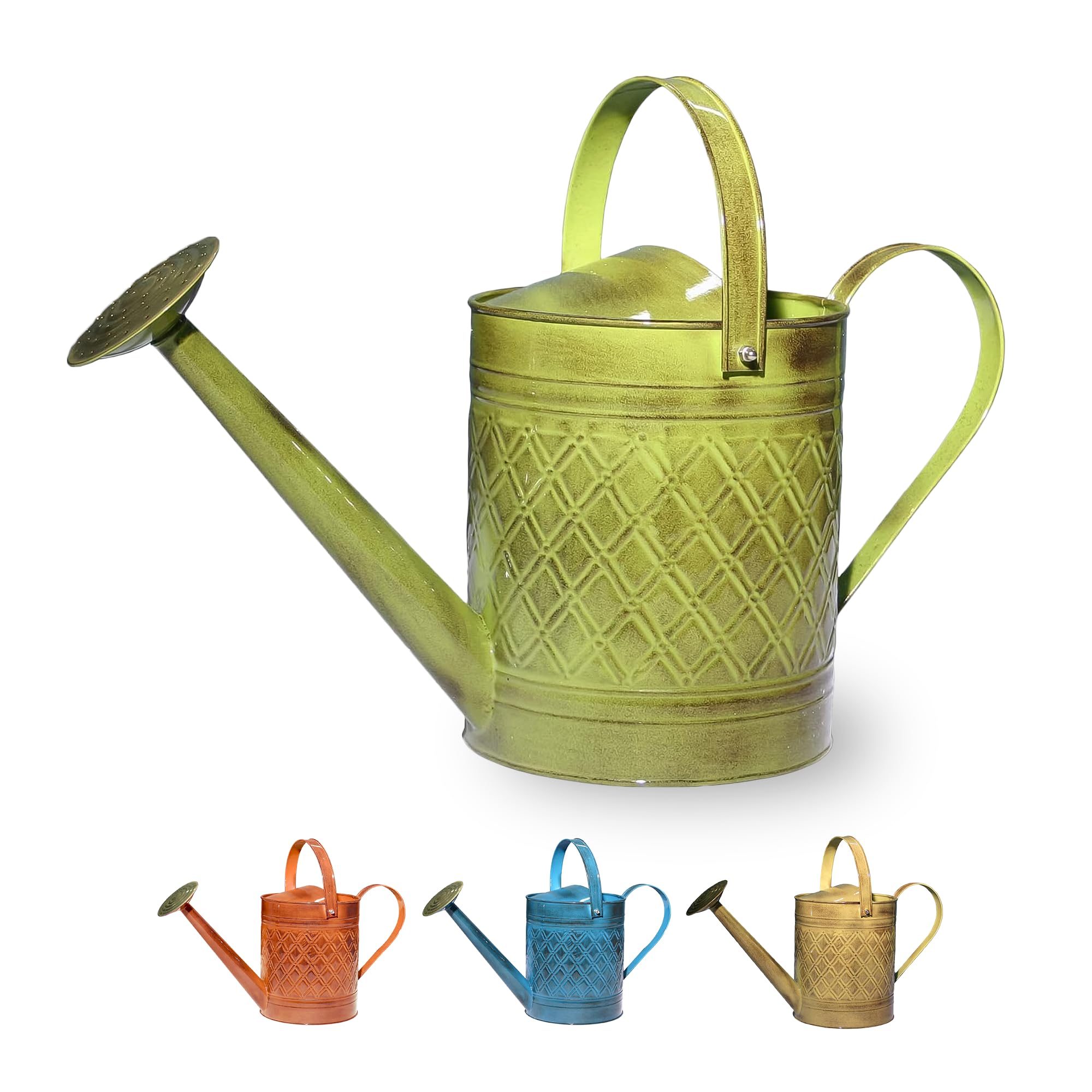 Home & Garden Wexley Metal Watering Can 2 Gallon