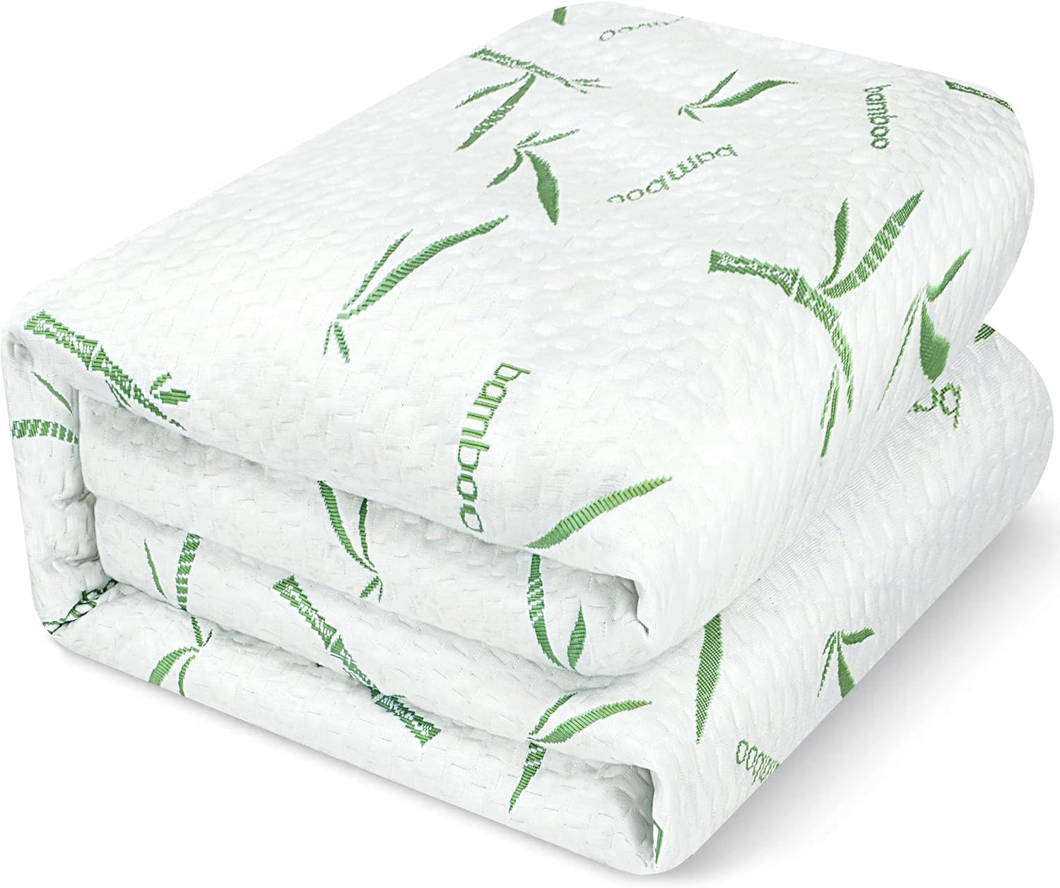Utopia BeddingWaterproof Viscose Mattress Protector - Bamboo Mattress Cover, Breathable, Fitted Style All Around Elastic (Double - 135x190+40 cm)