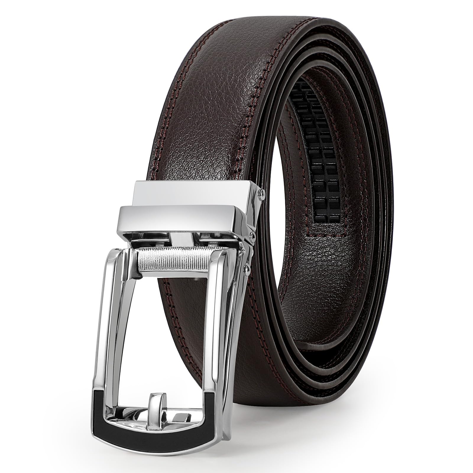 Cintura Cowboy Stile Casual Cintura Uomo WRJAHCG In Vera Pelle - Fibbia