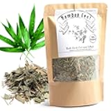 EidolonGreen [China Medicinal Herb] Bamboo leaves tea,Organic Bamboo Leaf Tea, (DanZhuYe/淡竹叶/댓잎 티백 차) Chinese Herbal Dried Loose Leaves (3 Ounce (Pack of 1))