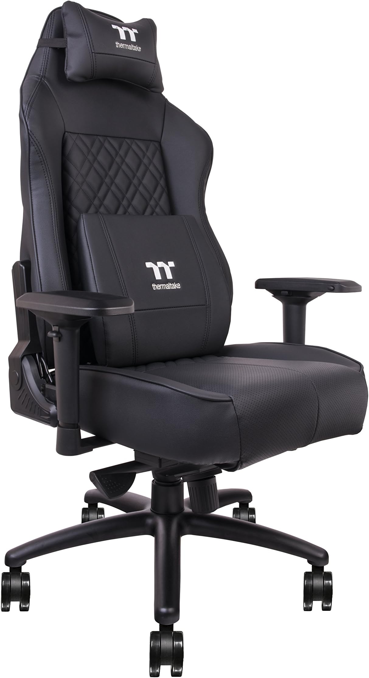 Thermaltake Tt Esports X Comfort Air Gaming Office Chair with 4 On-The-Fly Adjustable Cooling Fans Black - GC-XCF-BBLFDL-01