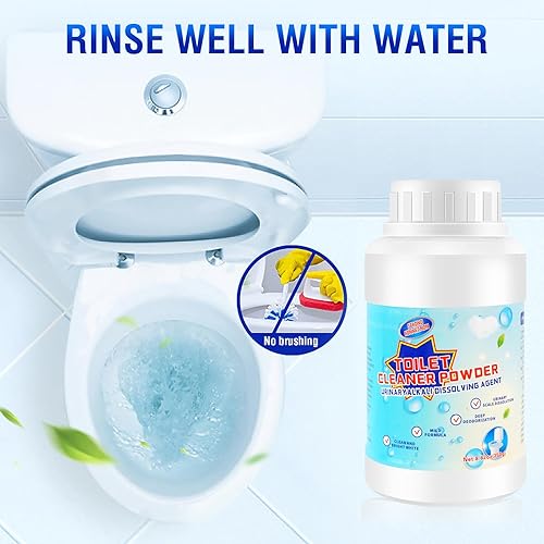 Miniatura 7 de Cepillo de limpieza para inodoro de piedra pómez, excelente para limpiar anillos de agua dura, acumulación de calcio y manchas, barra de limpieza de