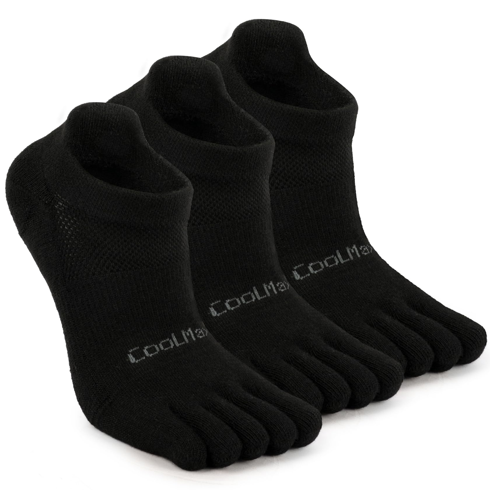 Chaussettes à orteils pour homme et femme Chaussettes de course à pied Chaussettes athlétiques à cinq doigts