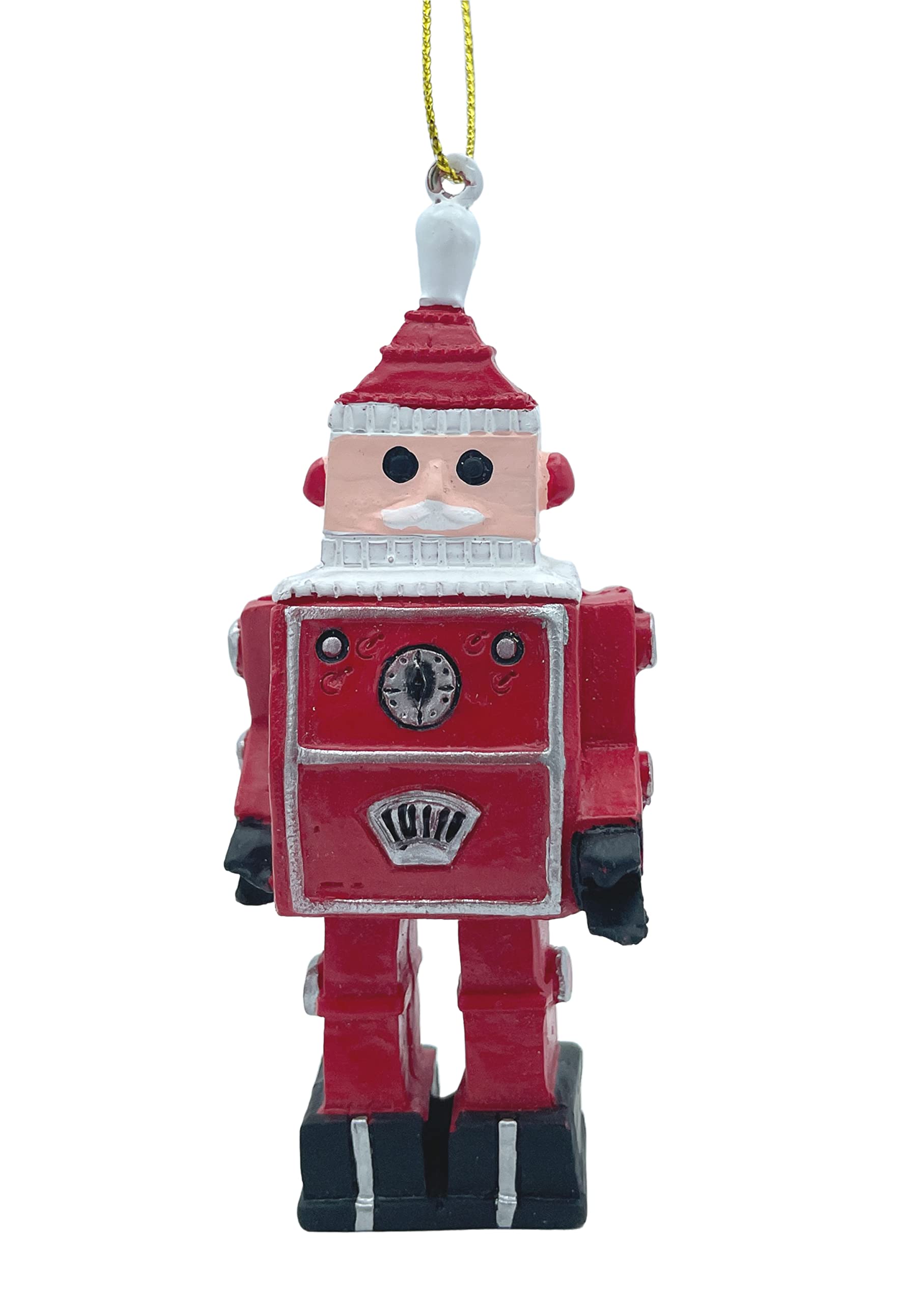 【未開封】【未使用】ROBOKOBO ストラップ　merry Christmas Amazon.com: Retro Santa Claus Robot Christmas Tree Ornaments for