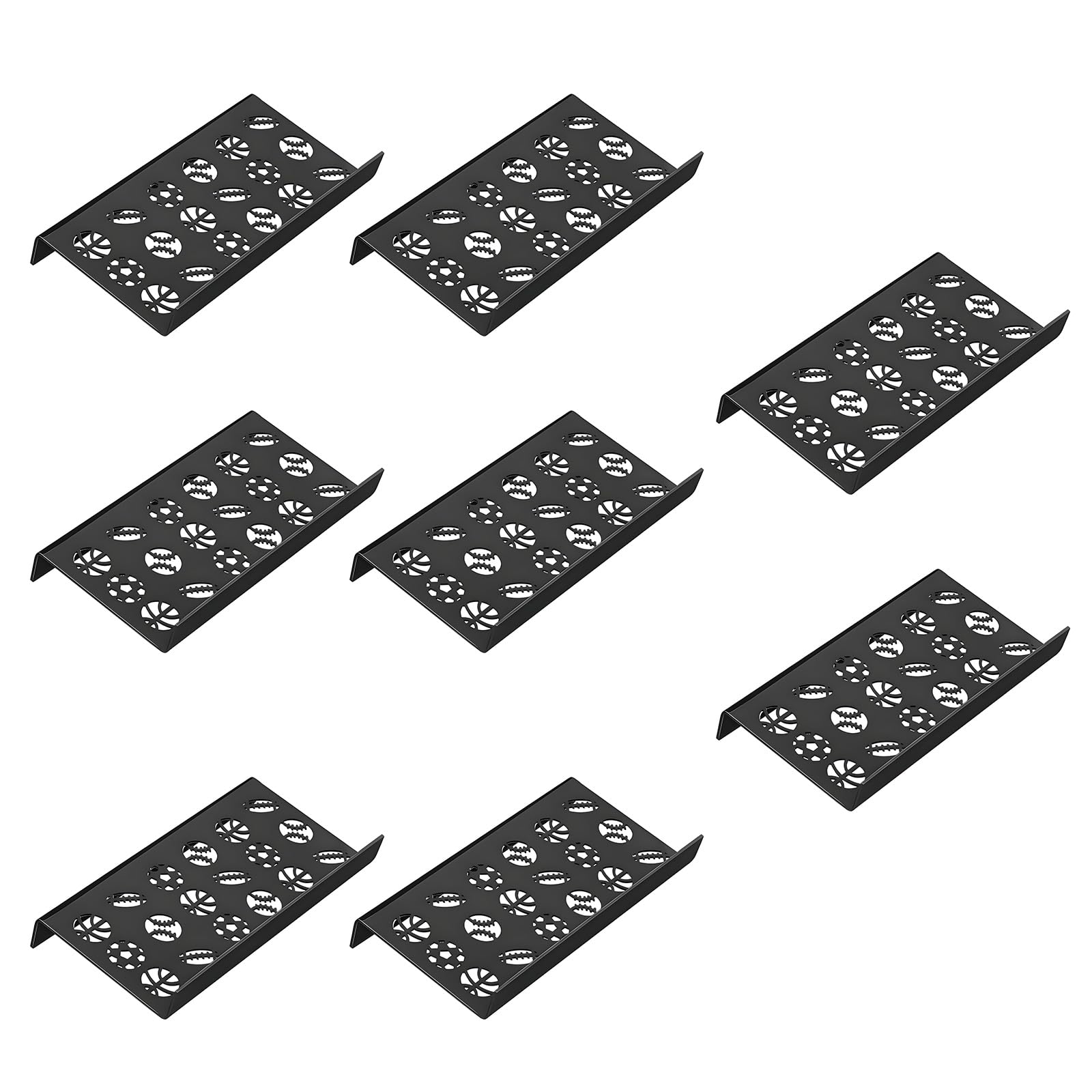 Mekalero 8Pcs Sturdy Acrylic Display Rack Perfect For Showcasing Trading Cards And Organization Sturdy Card Display