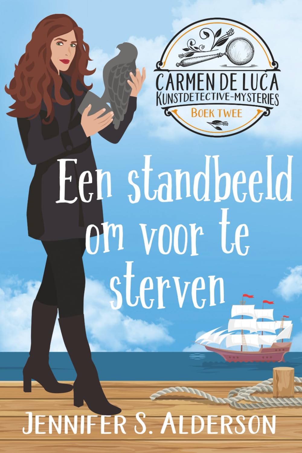 Een standbeeld om voor te sterven (Carmen De Luca Kunstdetective-mysteries)