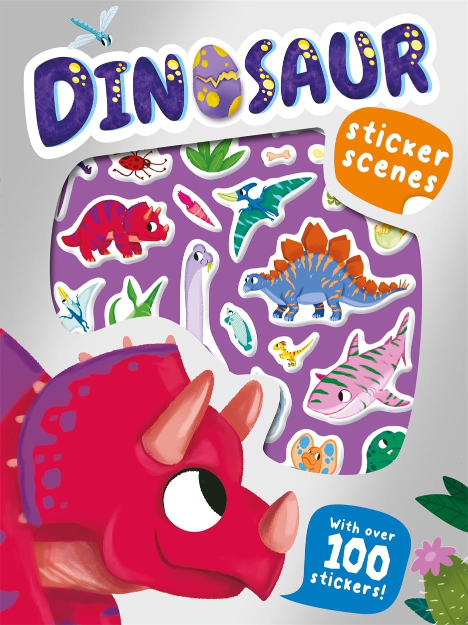 Dinosaur Sticker Scenes (Sticker and Activity Book)