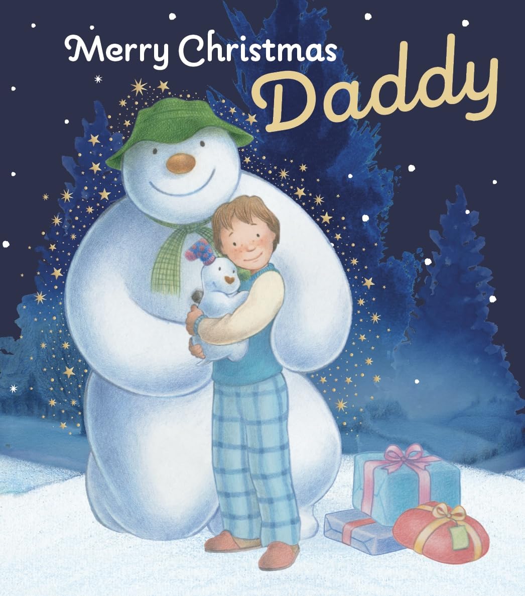 THE SNOWMAN CHRISTMAS CARD DADDY