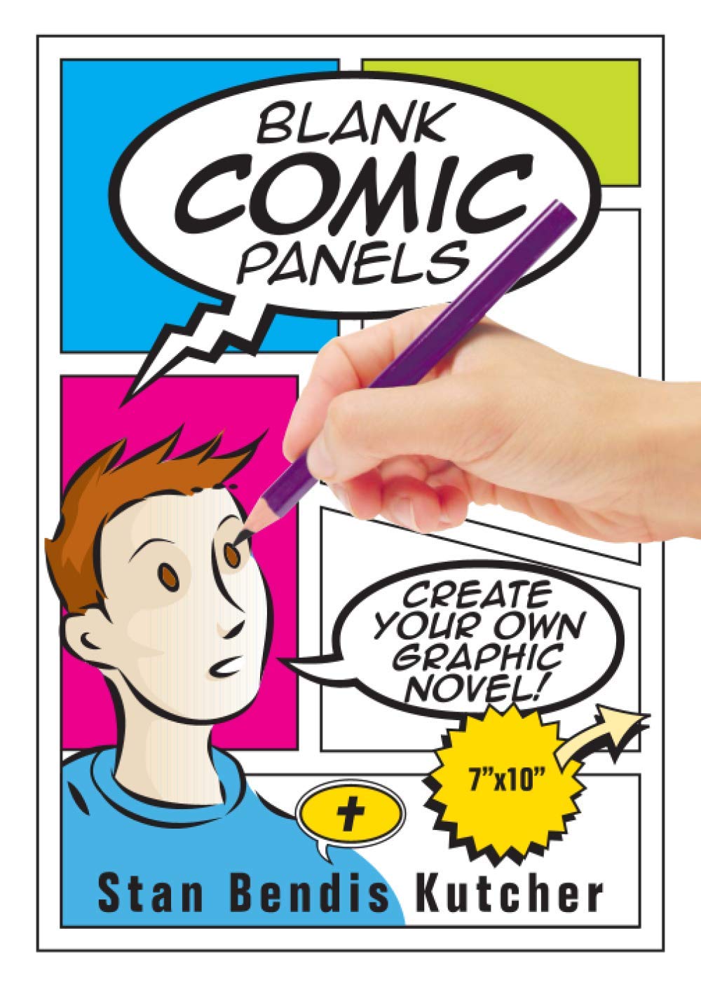 Blank Comic Panels: Create your own Graphic Novel (Activities for Adults & Teens)