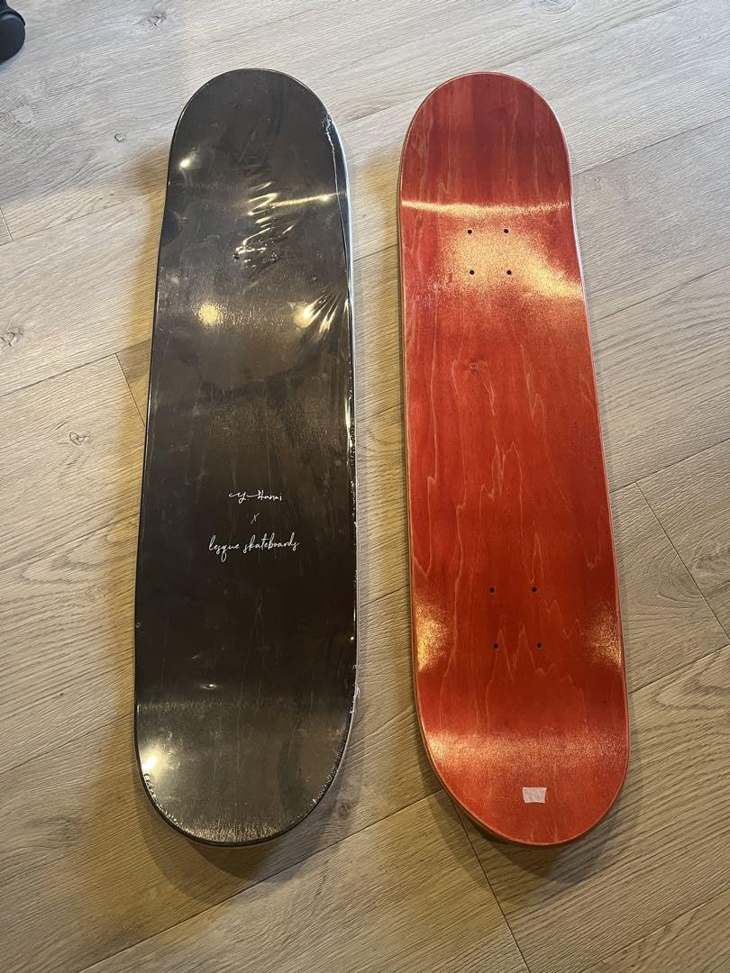 花井祐介 LESQUE レスケ デッキ スケートボード3点セットSkateboard Deck (3 pieces)|花井祐介 x