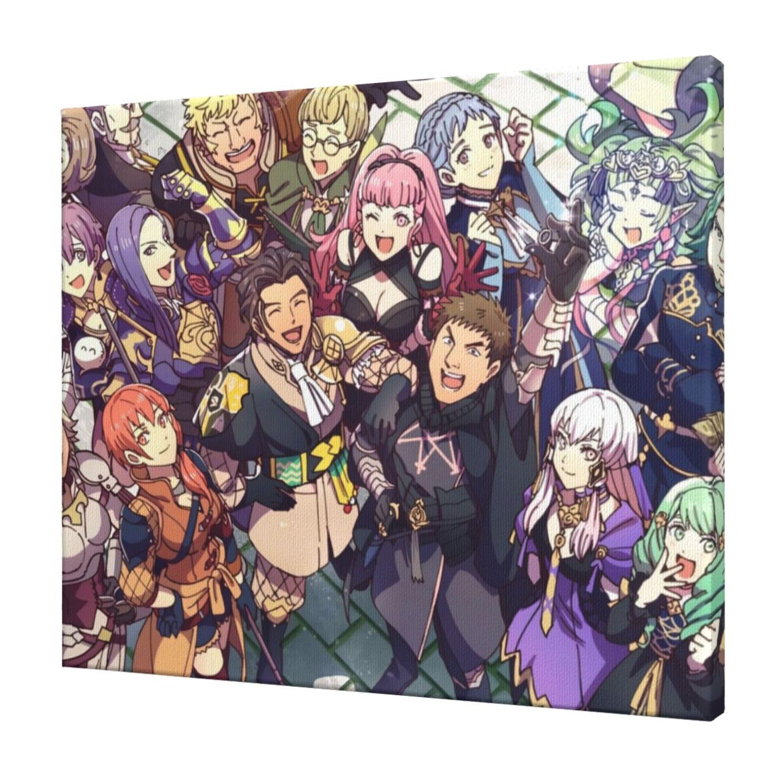 Amazon.co.jp: 絵画 ファイアーエムブレム 風花雪月7 ポスター