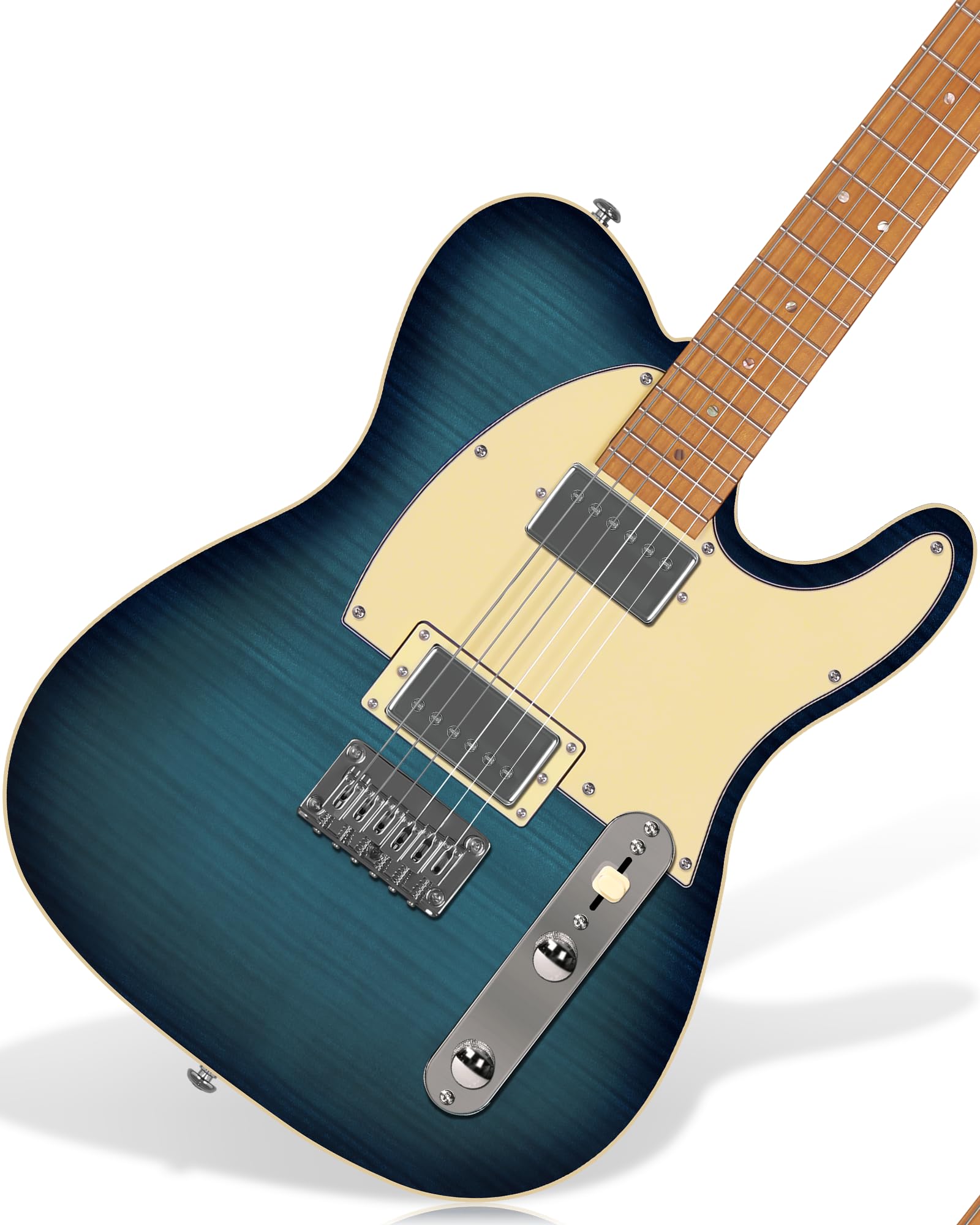 Snapklik.com : AKLOT Modern TL Electric Guitar Dual Humbucker