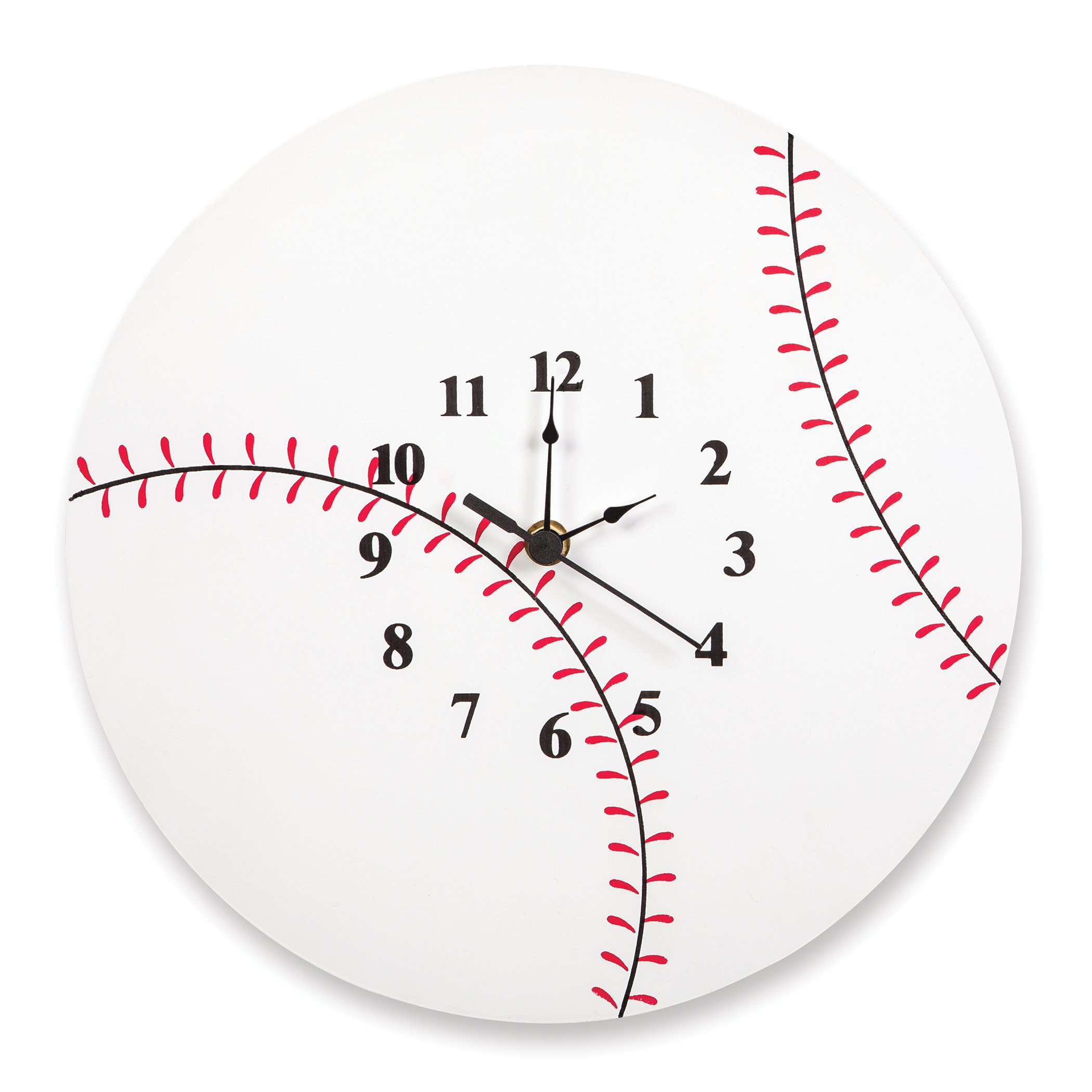 Trend Lab Baseball Wall Clock