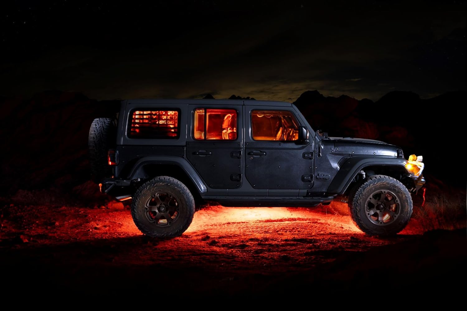 x Rhino Hide Armor Body Armor Kit 4 Door Jeep Wrangler