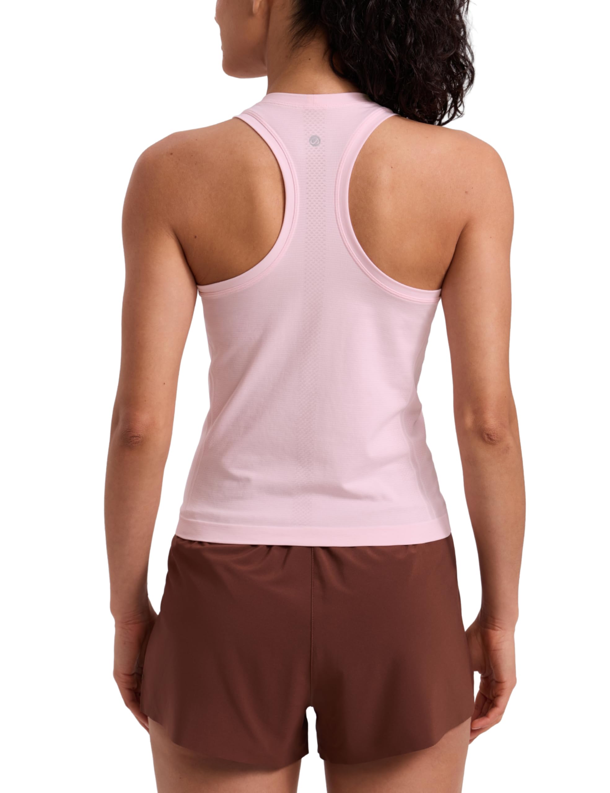 CRZ YOGA Seamless Workout Tank Top