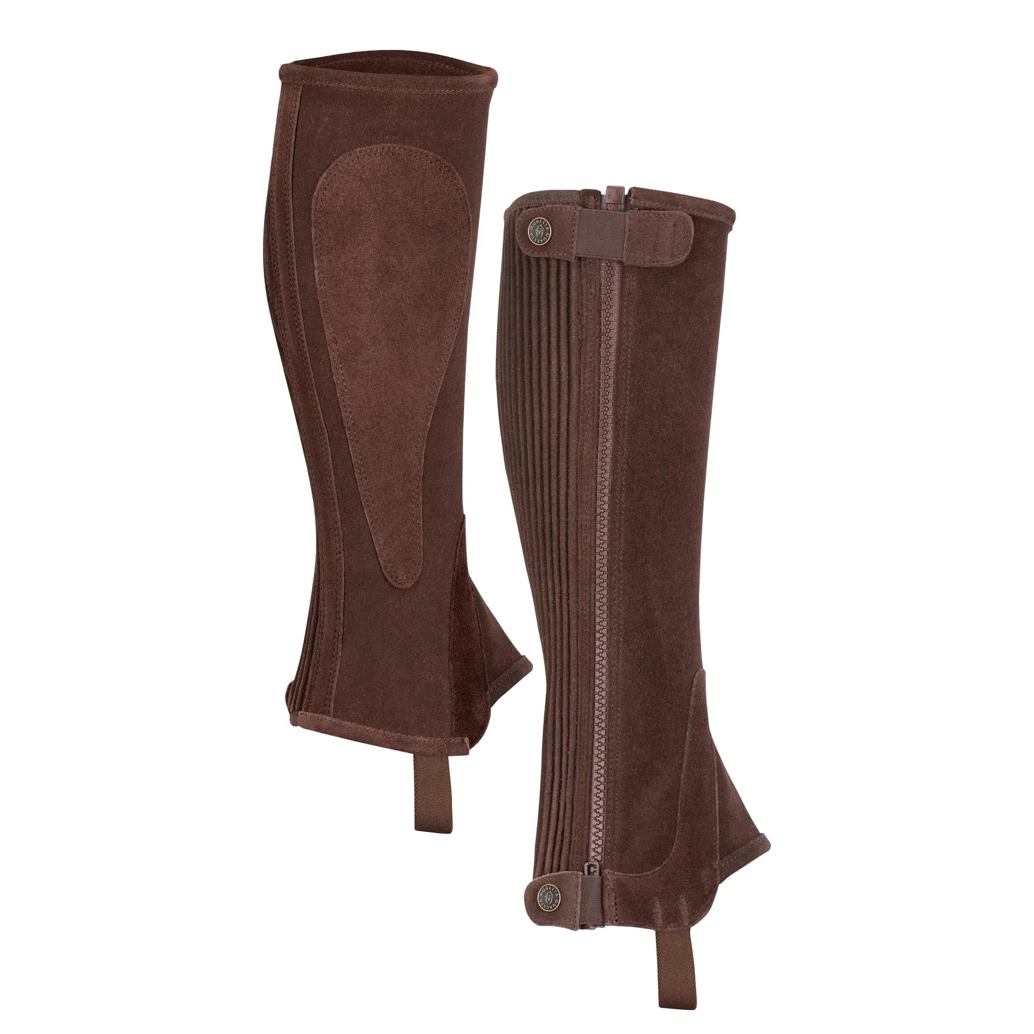 Shires Moretta Gambali in camoscio Adulto