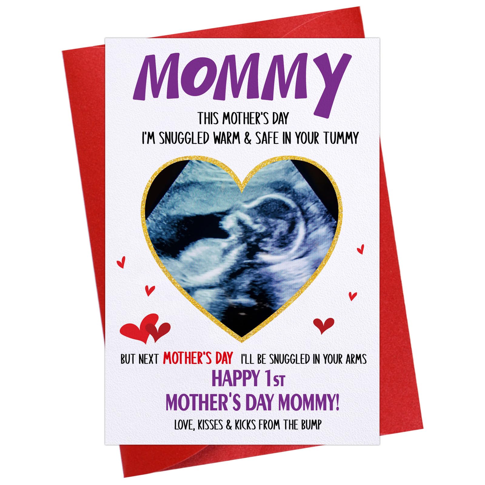 Muttertagskarte „First Mom“ – Süße Karte Zum Muttertag
