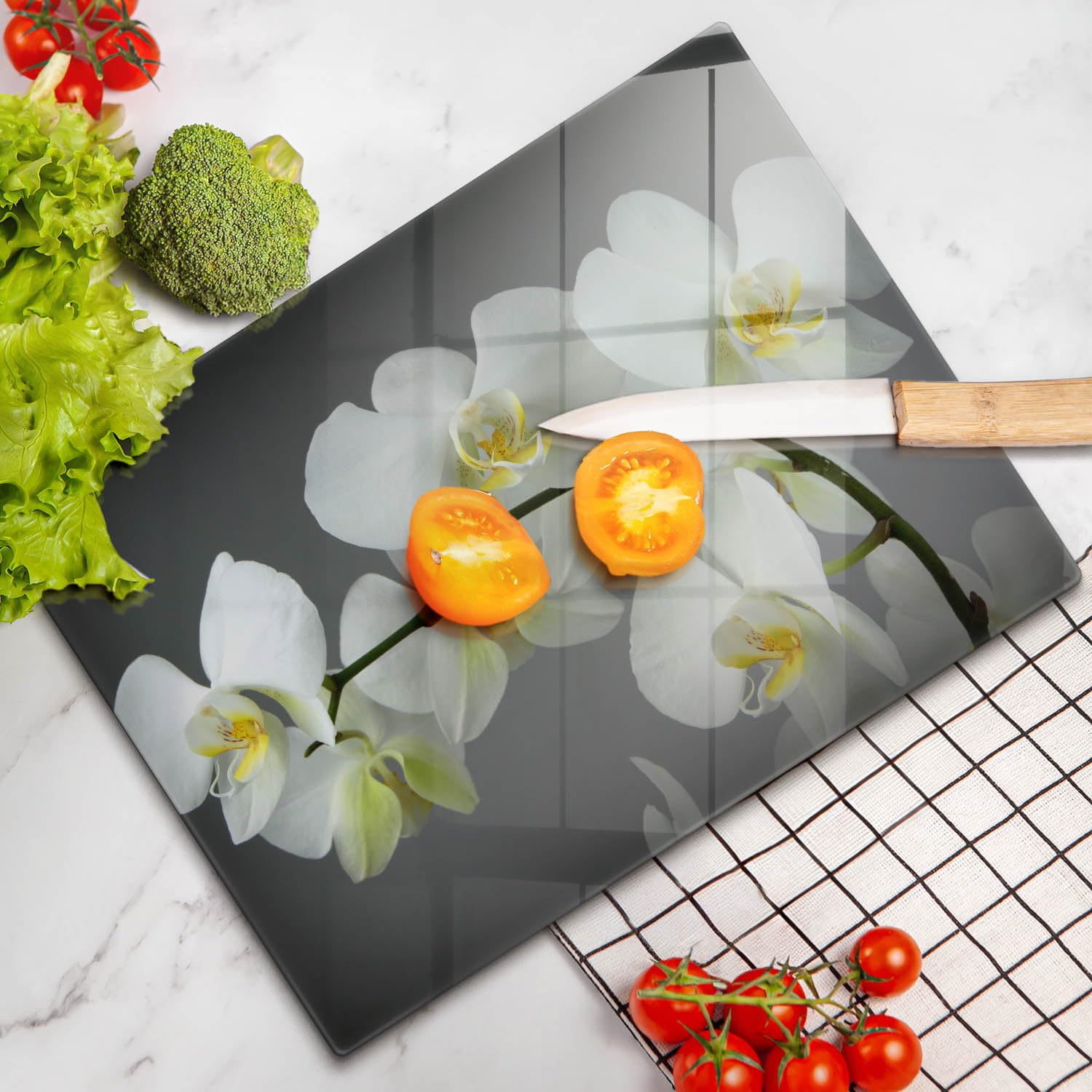 Tabla de aperitivos | Gris | Superficie impresa