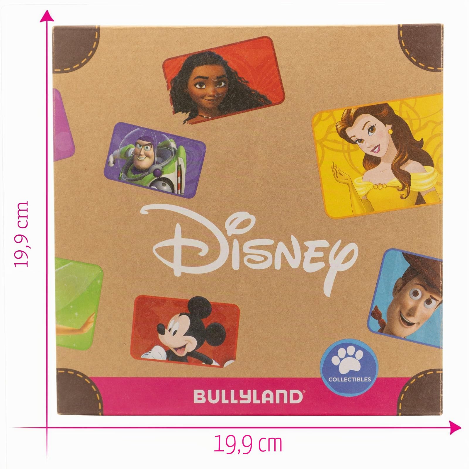 Bullyland 13261 - Walt Disney Vaiana play figure set con Vaiana, semidios Maui, cerdo Pua & Heihei, fiel al detalle, ideal como figura de tarta y regalo para niños