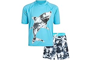 Boys' Rash Guard Set: Sun Protection for the Big Boys