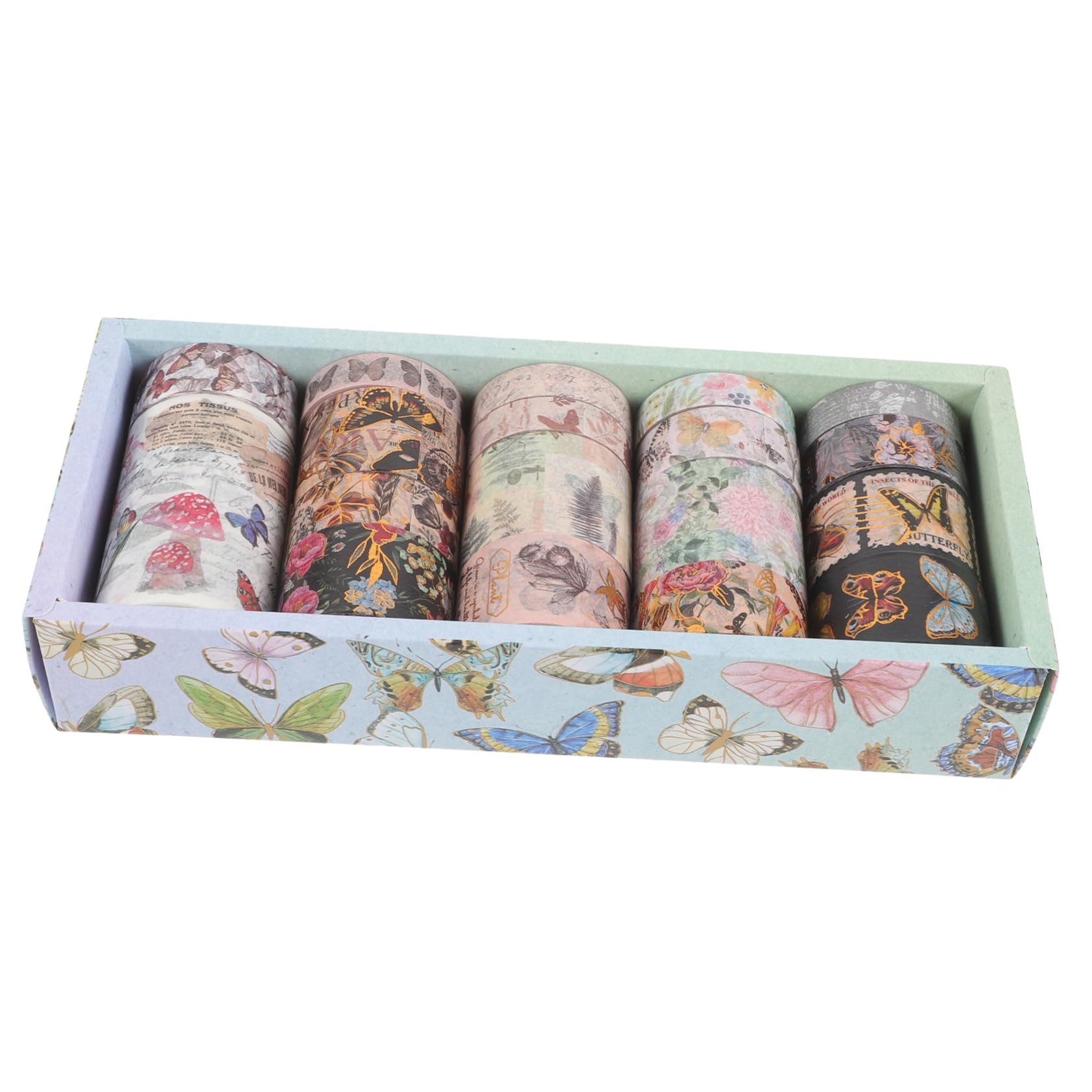 Angoily 4 Set Washi Tape Decorativo Con Motivo E Nastro Adesivo Per Scrapbooking E Creazioni Fai Da Te Per Album 17 * 4