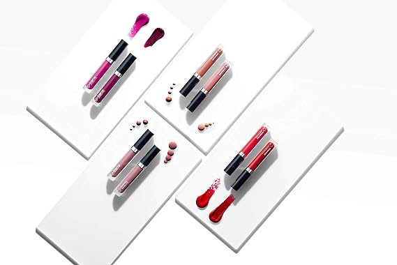 b.Seductive 3-Piece Lip Kit, Longwear Makeup, Smudge Proof Liquid Lip Colors and a Lip Liner, Velvet Finish, The Berries