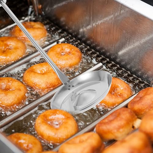 Miniatura 8 de Kichvoe Bunuelos - Molde con mango ergonómico, ligero, antiadherente, herramienta de refrigerio para panqueques caseros de papa y nabo