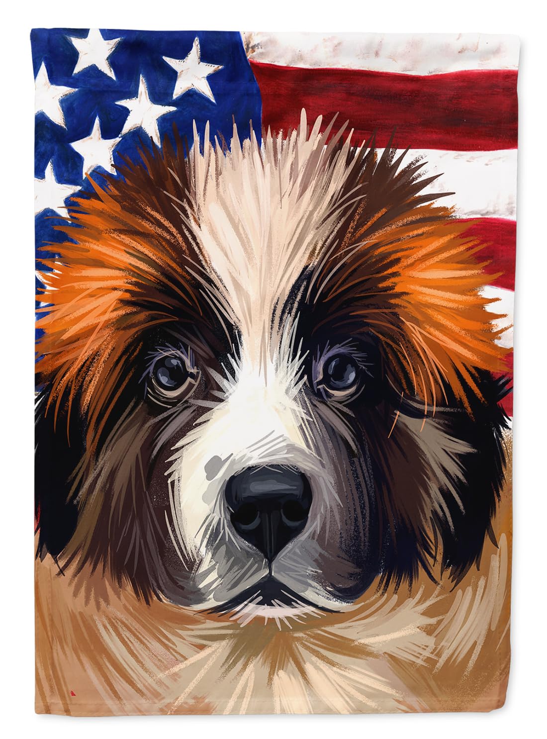 Drapeau Moscow Watchdog et bannière américaine pour afficher fièrement votre passion canine
