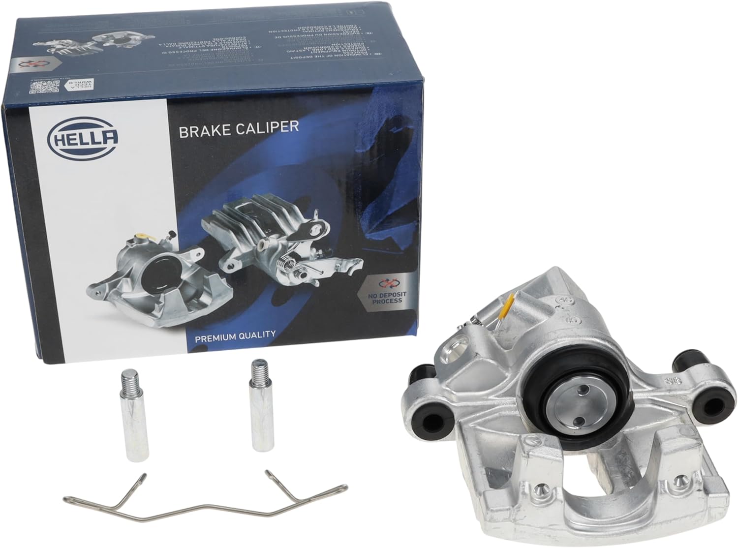 HELLA Brake Caliper Compatible with Select 2004-2013 Mazda & Volvo, Rear Right