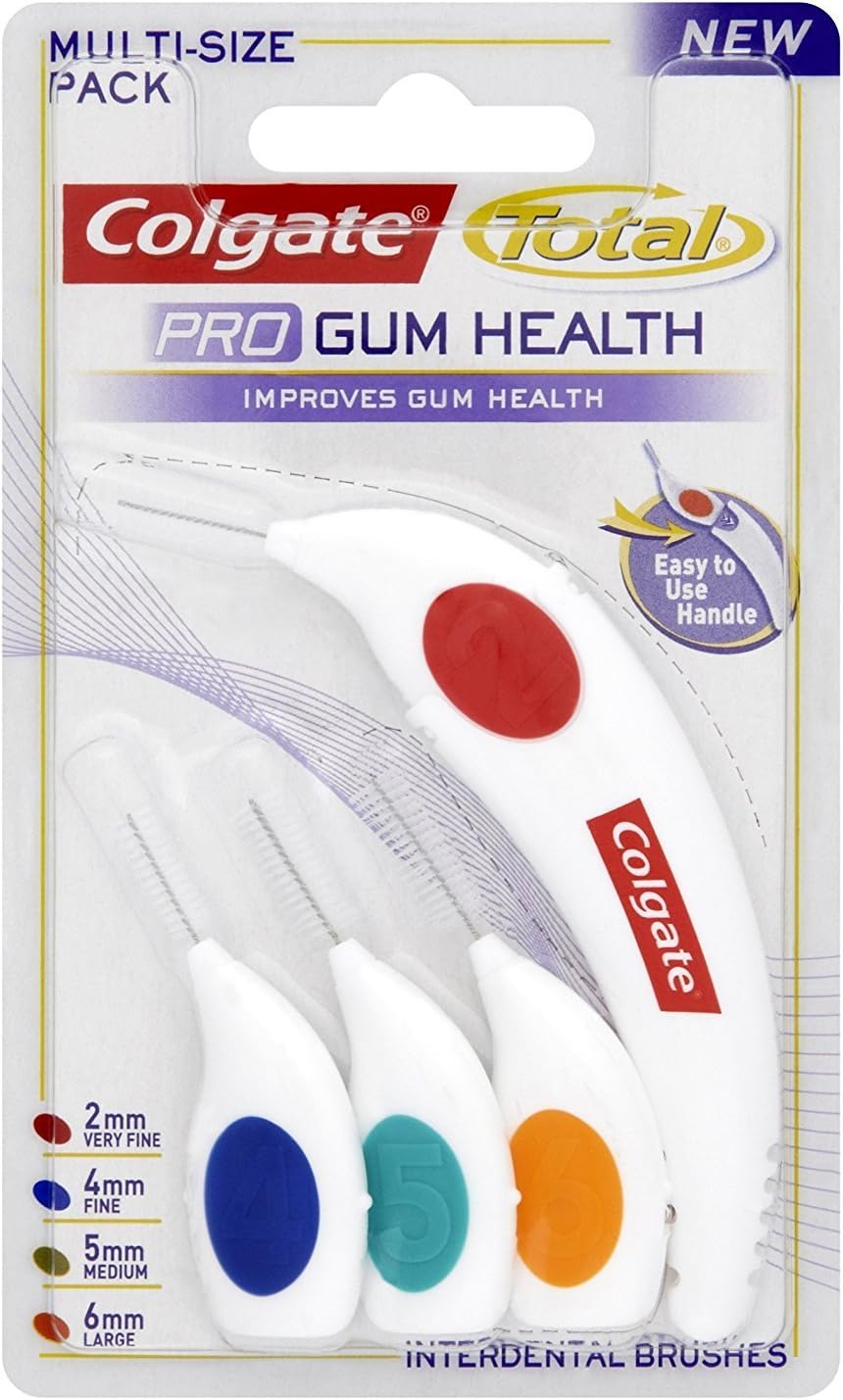 Total Pro Gum Health Interdental Brushes, Multi-Size Pack