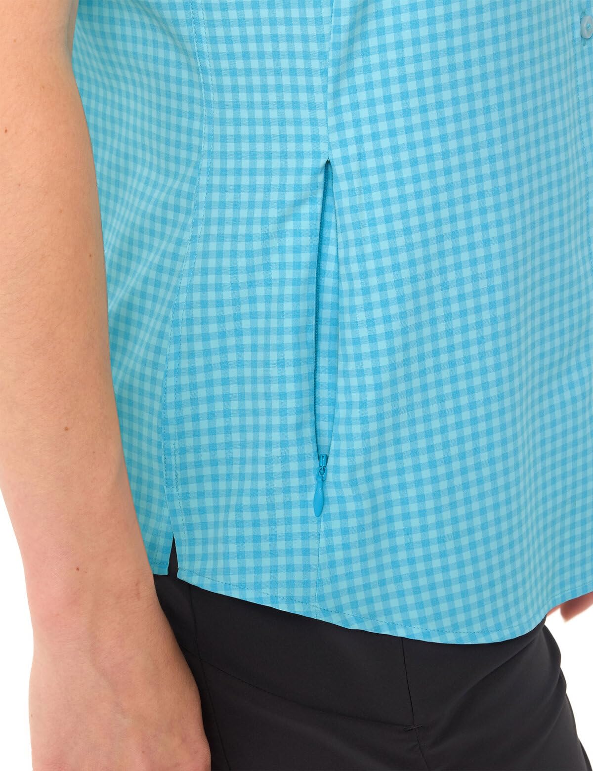 Seiland III Chemise à Carreaux élastique pour Femme
