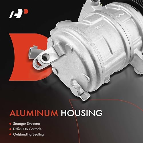 Miniatura 3 de A-Premium Compresor de aire acondicionado con embrague compatible con Toyota Tundra 2007-2009, 4Runner 2003-2009, Sequoia 2001-2007 y Lexus GX470