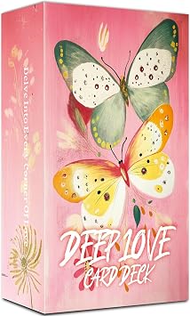 DPEHAKMK Love Oracle Cards, Romantic Relationships Oracle Cards for Beginners, Communication, Trust, Growth, and Healing Oracle Deck