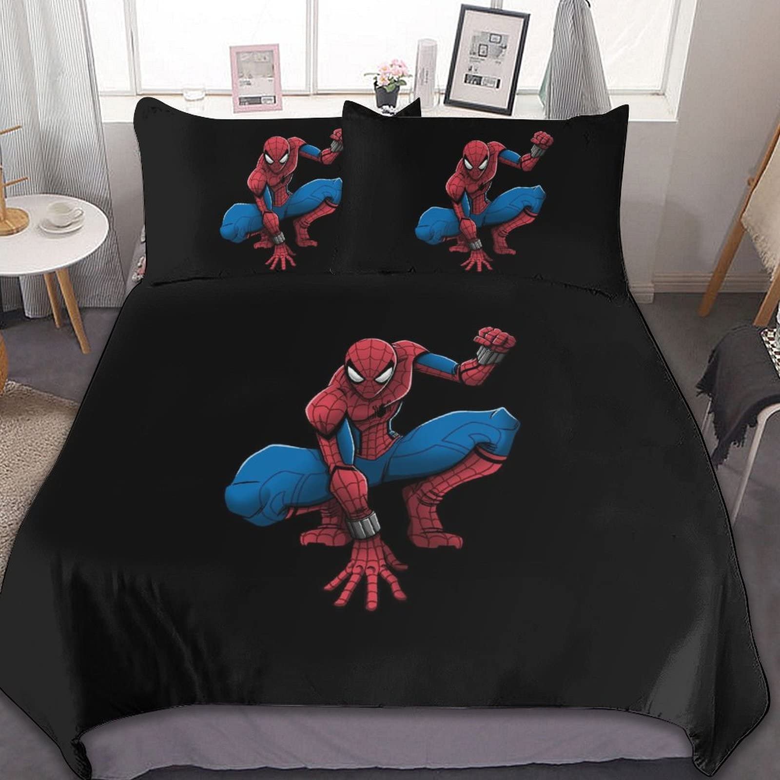 Amazon｜スパイダーまん 布団カバー 3点セット シングル 寝具カバー