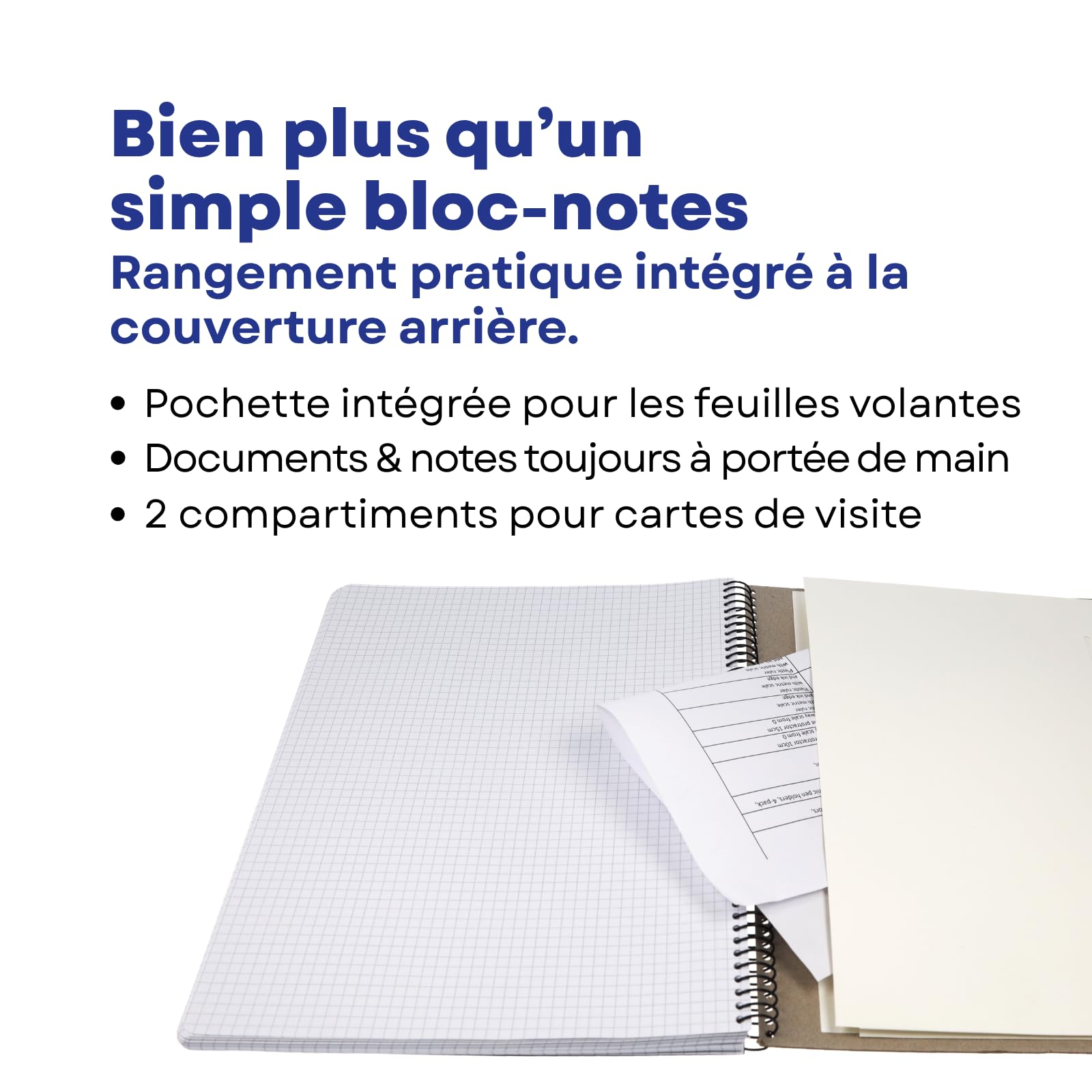 Westcott Cahier spirale PP A4 quadrillé Jaune (Lot de 4)