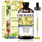 Honeysuckle Essential Oil, Honeysuckle Oil 4 Fl Oz 120ML for Diffuser Humidifier Yoga Cleaning DIY Candle Soap Making Essential Oils