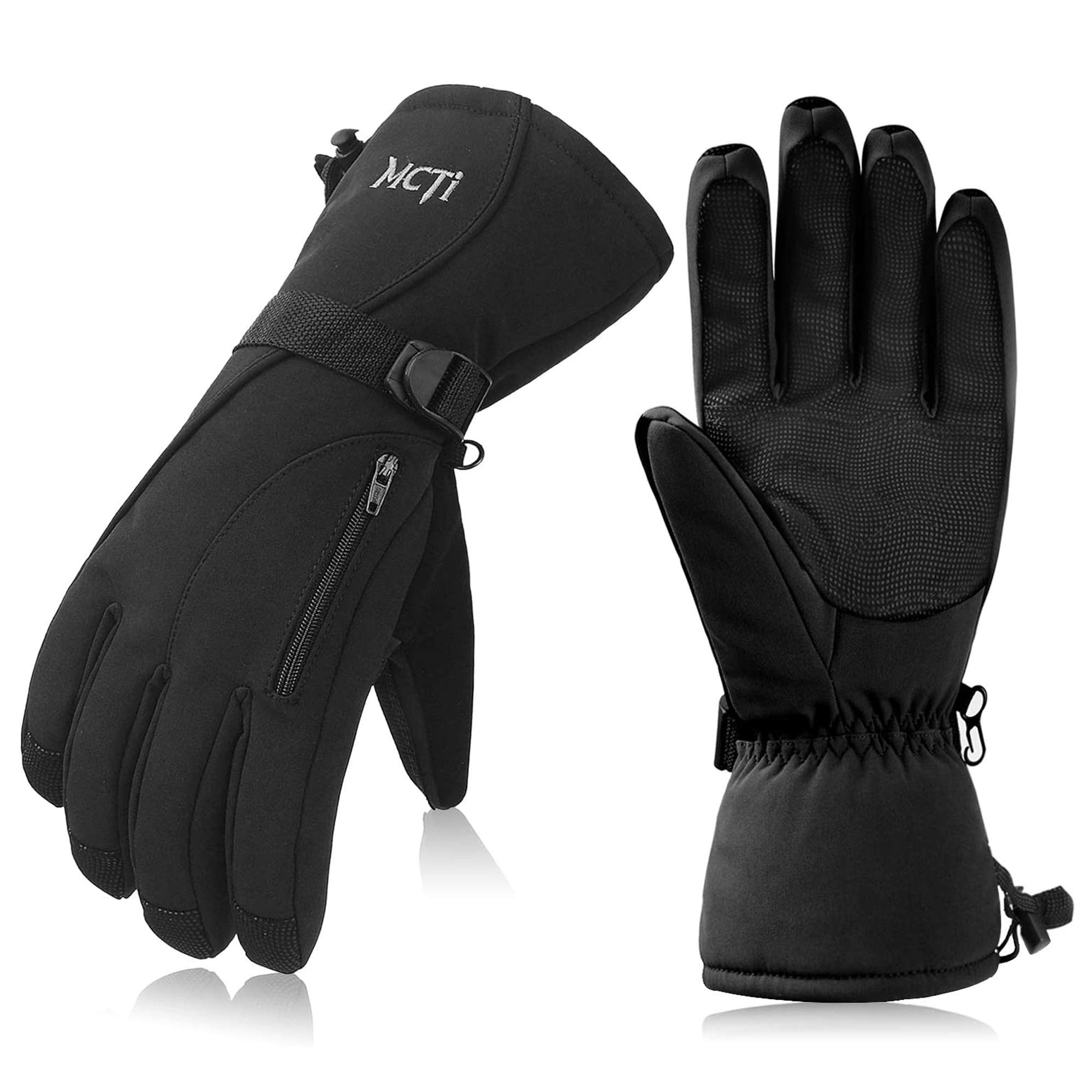 Citoor Ski Gloves Waterproof Snowboard Snowmobile 3M Thinsulate Winter Warm Cold Weather Men Gloves
