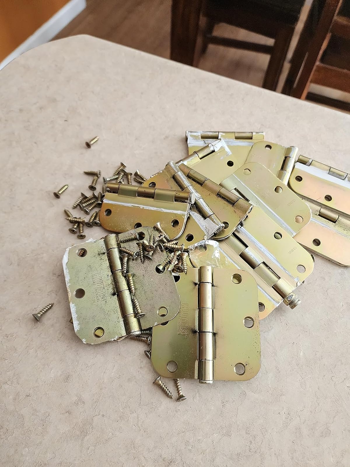 3.5" Door Hinges, 5/8" Radius photo review