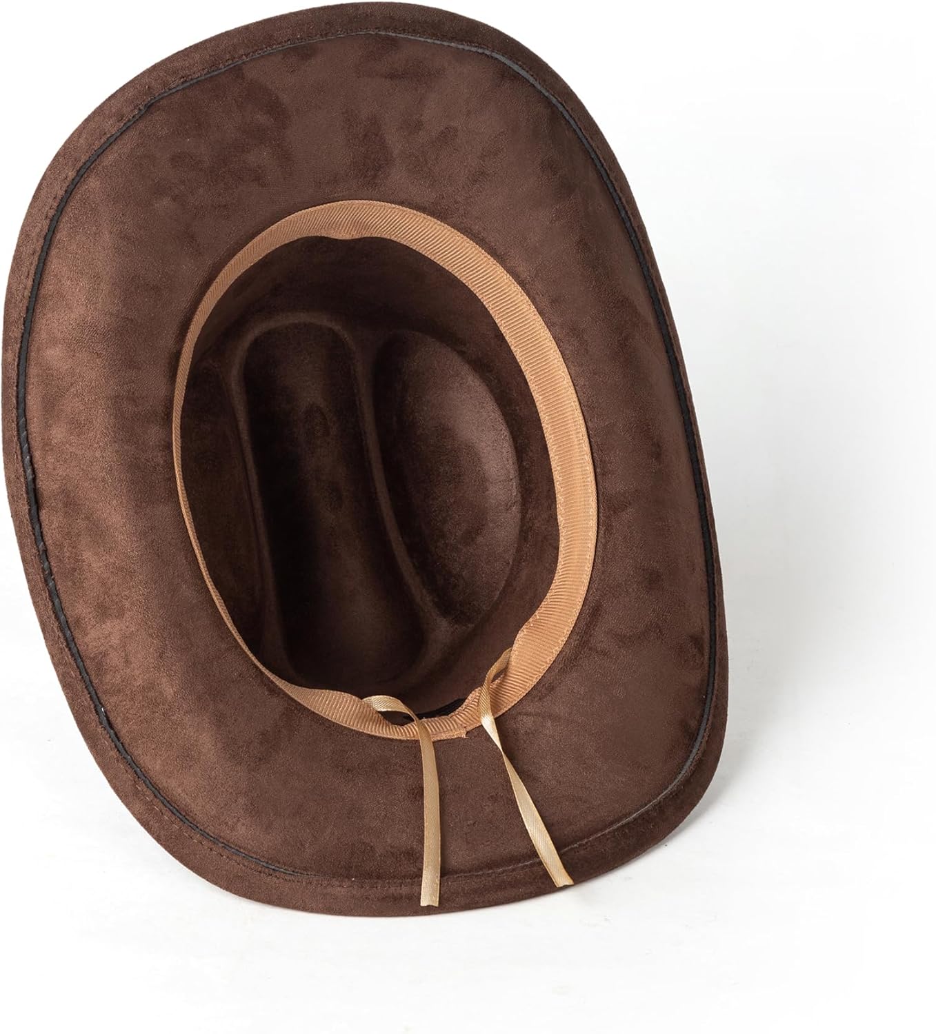 Suede Cowboy Hat Western Wide Brim Womens Hats Cowgirl Hats - Image 5