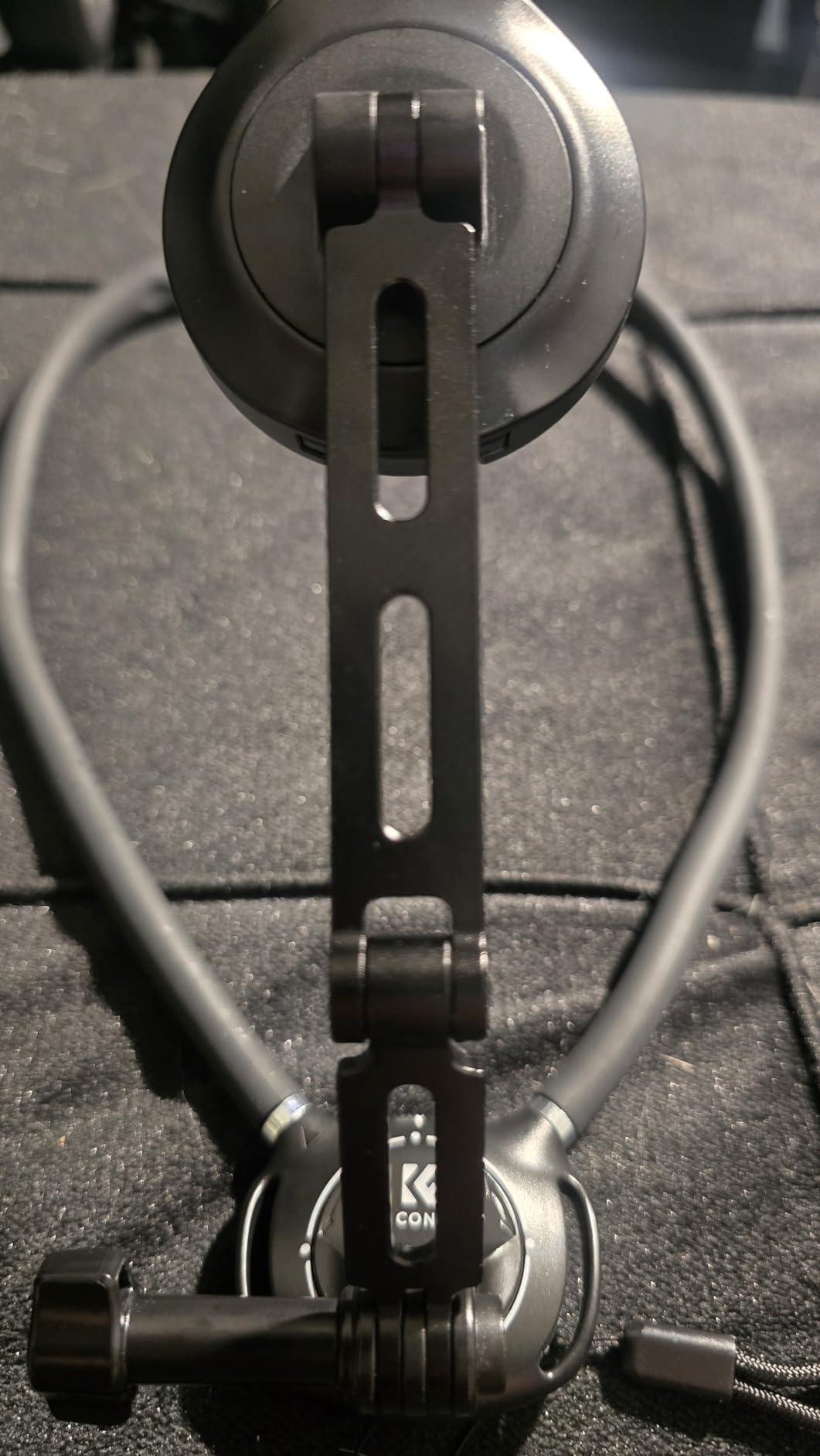 K&F CONCEPT Supporto Da Collo Magnetico 2 In 1 Per Telefono, Con Clip E Rotazione, Compatibile MagSafe E Android, Per Vlog E POV