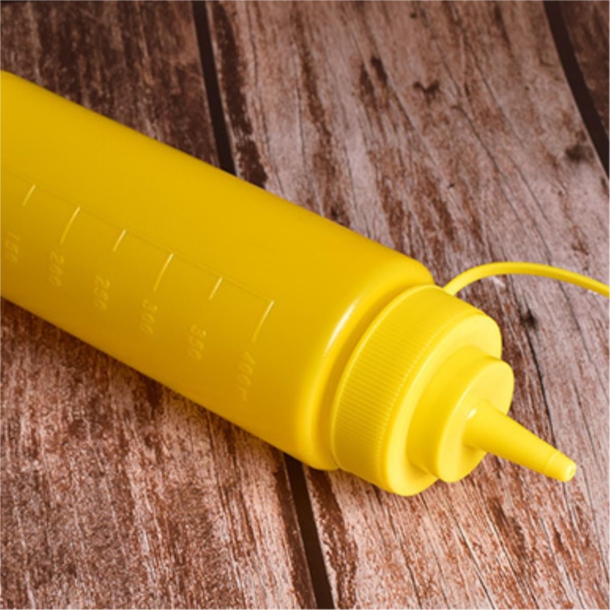 Botella Exprimible Suministros De Cocina, Botella For Condimentos, Aderezo For Ensalada, Exprimible Plástico, For Salsa, For, Paquete 5 Utensilios(White,250ml)