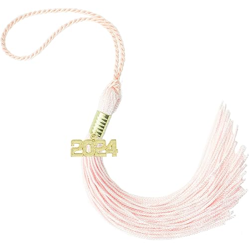 Tassel Depot 2024 Ltpink Graduation Tassel - Every School Color Available - Made in USA