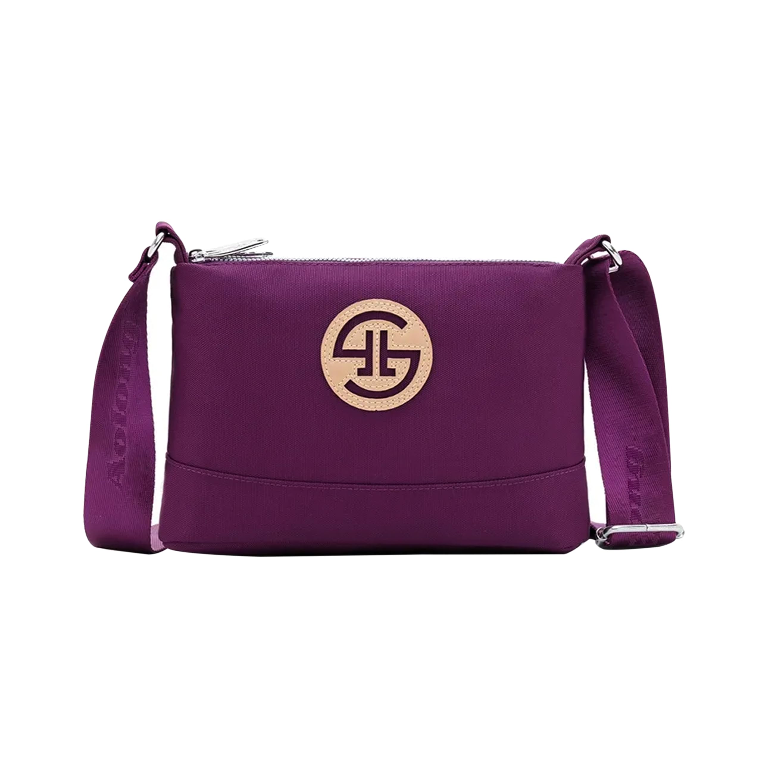 Storite Womens Stylish Small Nylon Lightweight Sling Crossbody Shoulder Bag, Vintage Fashion Style Portable Ladies Purse Handbag with Adjustable Single Strap(Purple, 23.5cm x 13cm x 9.5cm) (B0D69Y5192) Amazon Price History, Amazon Price Tracker