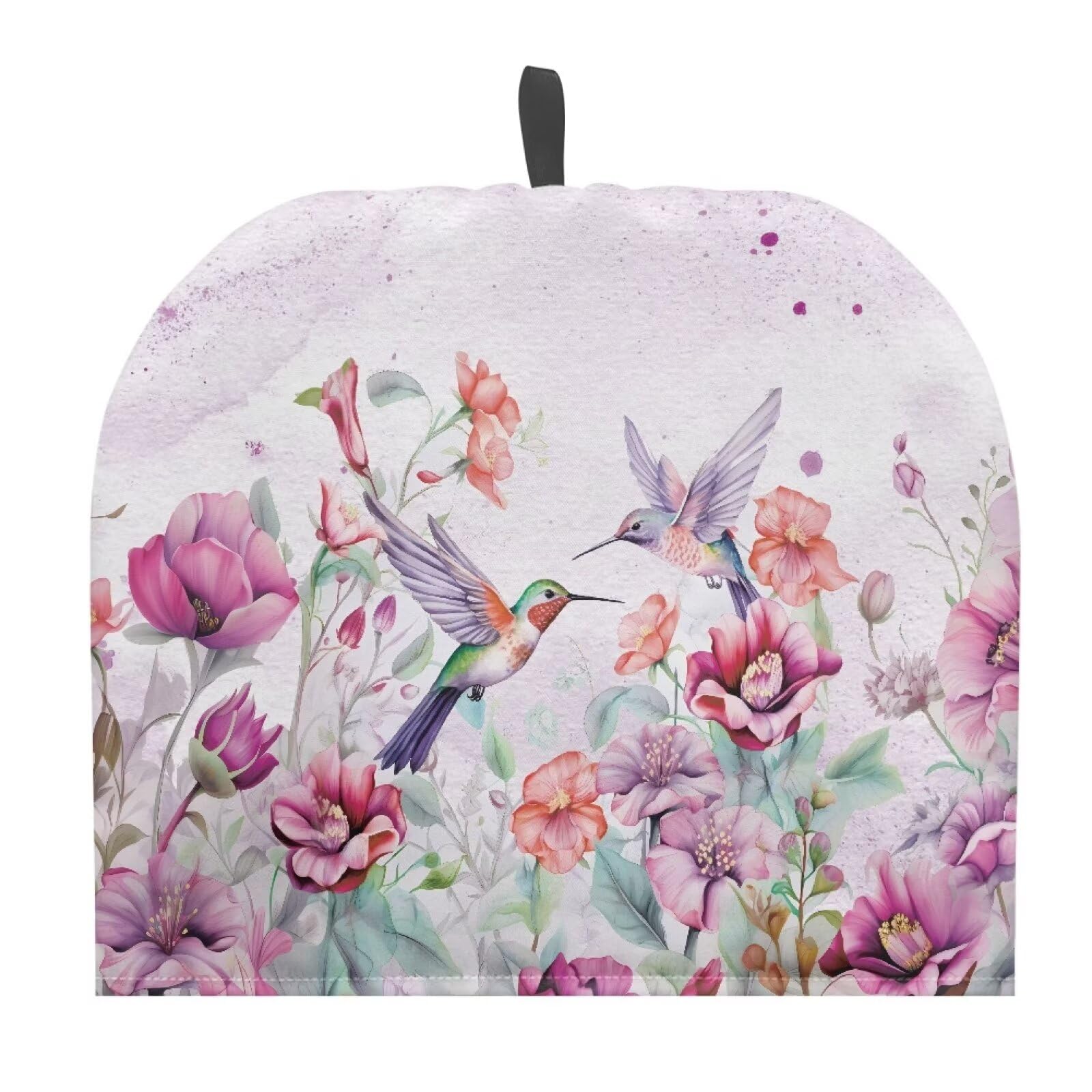 ZUXONGSY Vintage Floral Tea Cozy for Teapot, Insulated Thick Home Kitchen Decorative Purple Teapot Cover for Gifts
