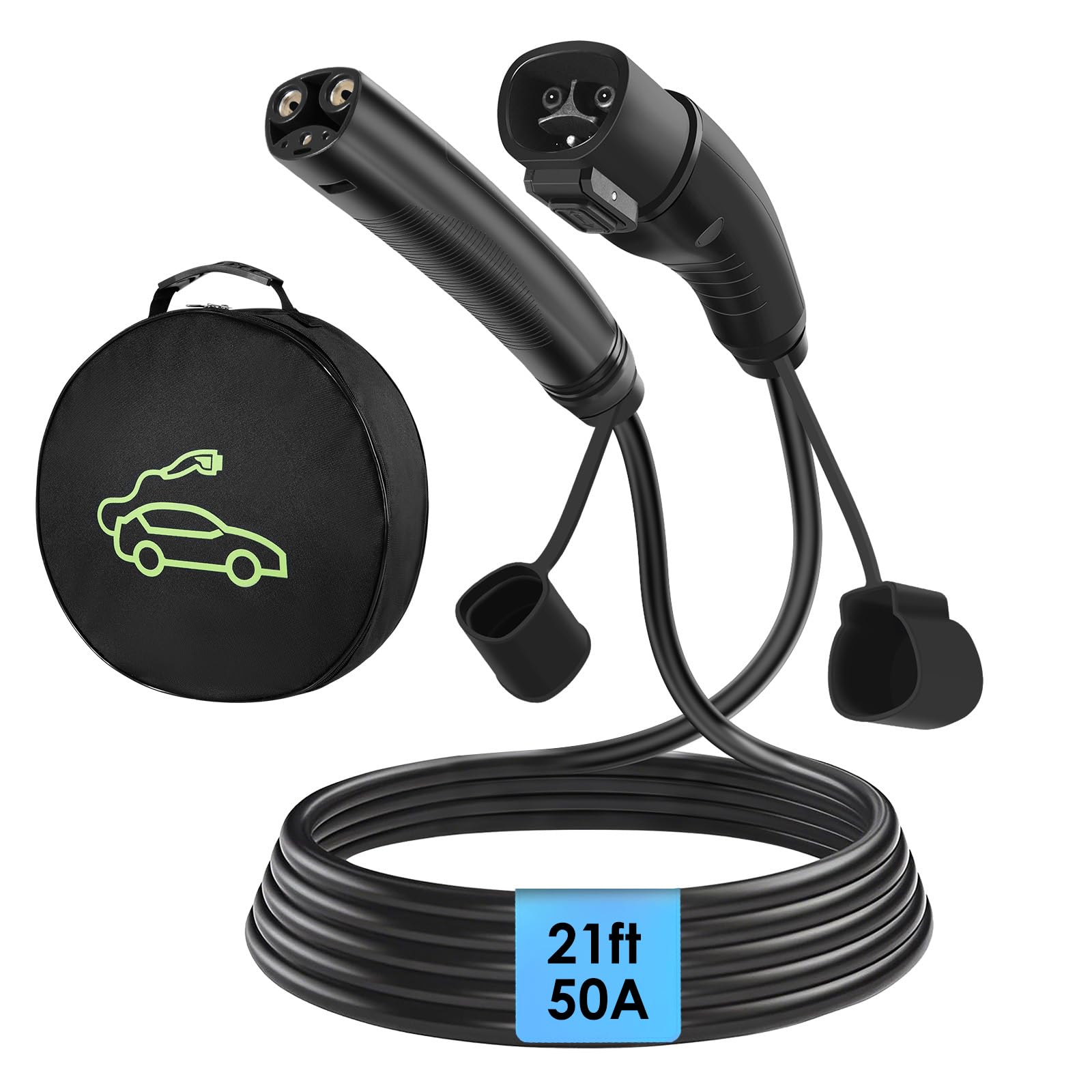 Photo 1 of LZSTEC NACS EV Extension Cable, 21ft 50A 12kW for Tesla/NACS Chargers