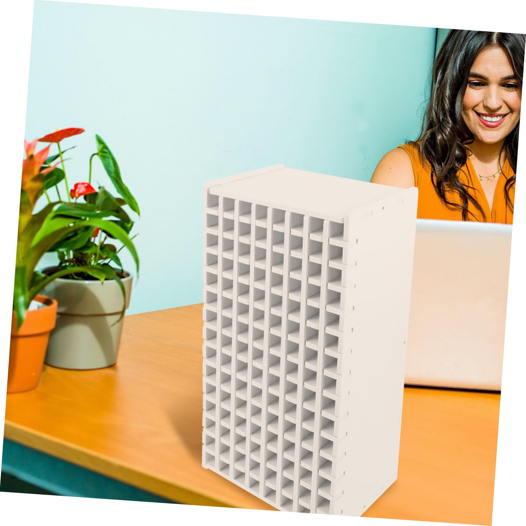 Lurrose Organisateur De Marqueurs Organisateur De Bureau Pour Stylos Support De Rangement De Bureau Multifonctionnel Support De Rangement De Papeterie