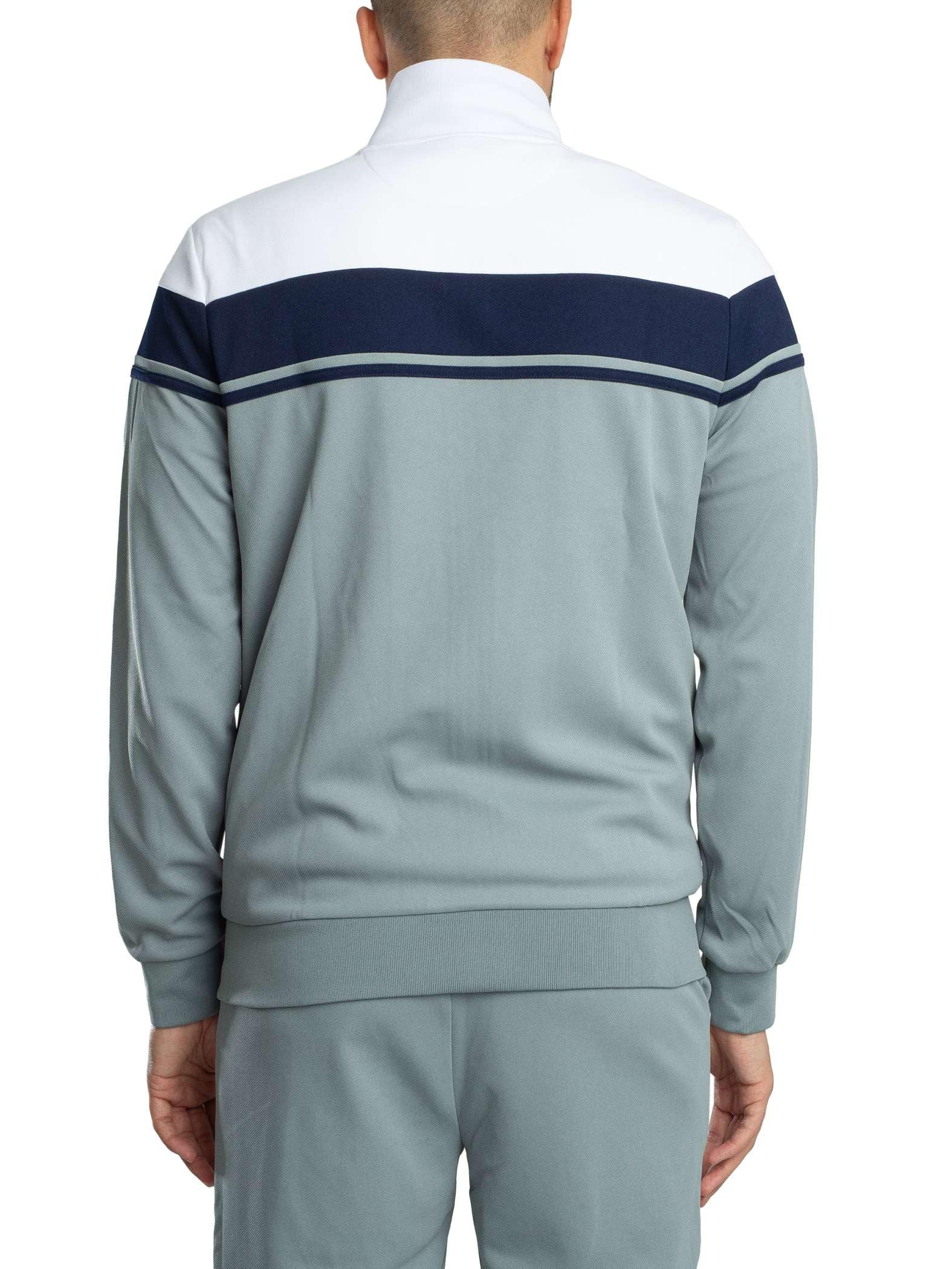 Sergio Tacchini Męski Dres Damarindo, White/Maritime Blue/Lead