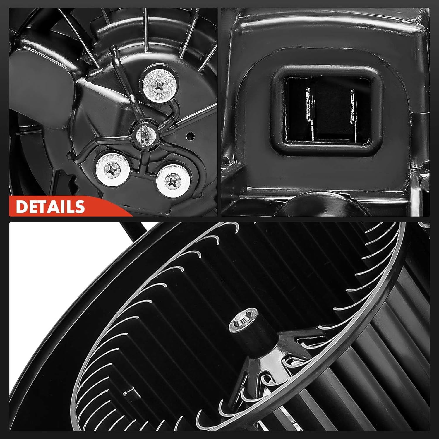 A-Premium Front HVAC Heater Blower Motor Compatible with Saab 9-3X 2010-2011, 9-3 2003-2011