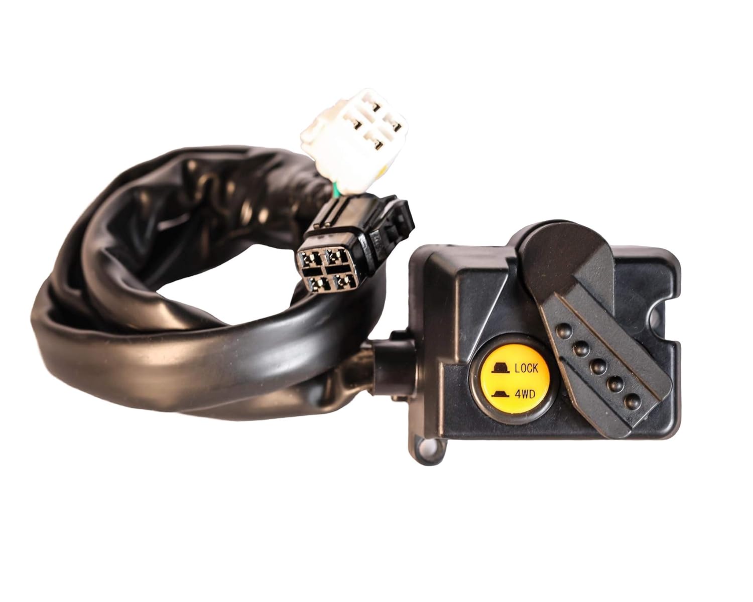 Four Wheel Drive Push Button Switch Compatible with Yamaha 2002-08 Grizzly 660 & 2003-07 Kodiak 450 - Part #'s - 5KM-83976-01-00 / 5KM-83976-00-00